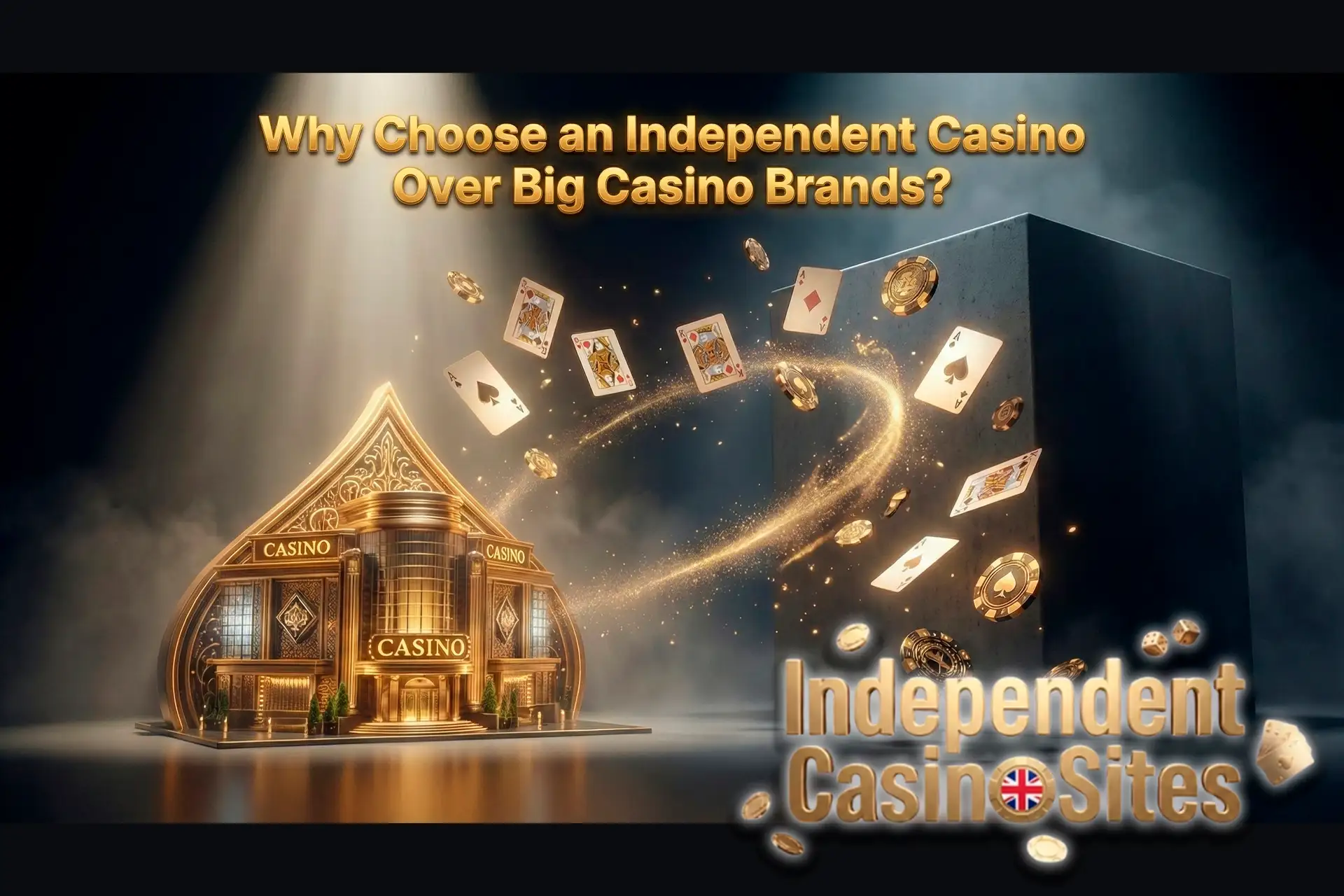 Independent casino brands vs. big names – the choice determines your gaming experience.